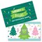 Big Dot of Happiness Merry and Bright Trees - Colorful Whimsical Christmas Party Gift Exchange Game Scratch Off Cards - 22 Count